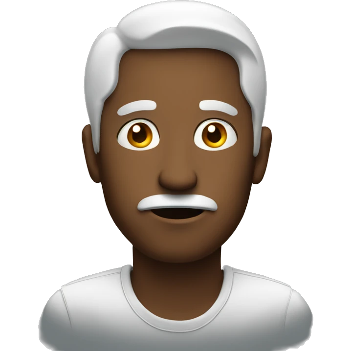 man thinking emoji