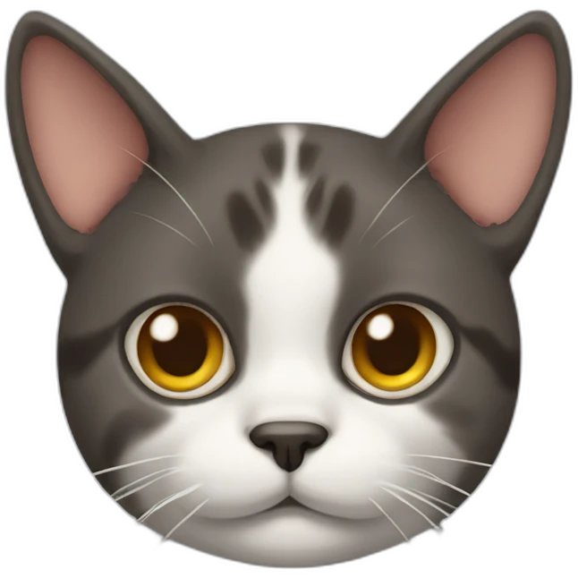 Cat with dog ears emoji