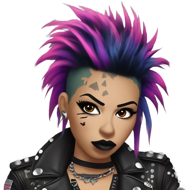 PUNK ROCK SINGER  emoji