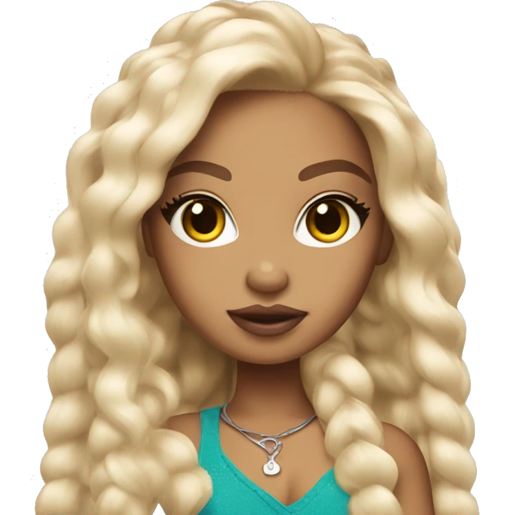 Light skin bratz doll emoji