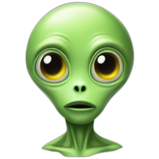alien qui rit emoji