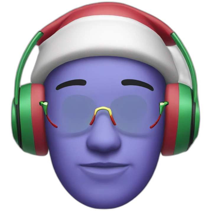 christmas ar headset emoji