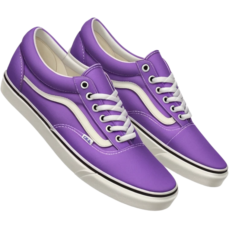 purple Van's shoes emoji