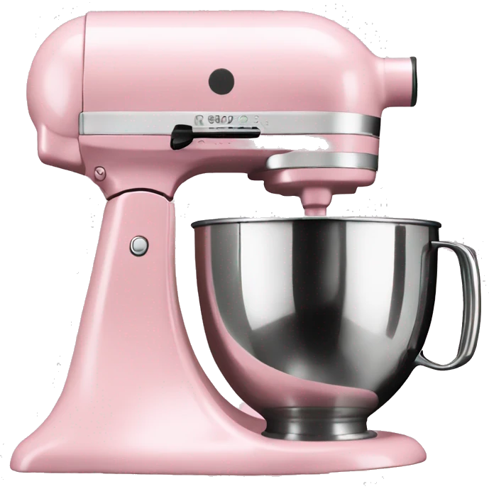 pastel pink mixer emoji