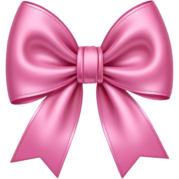 Cute pink Bow emoji