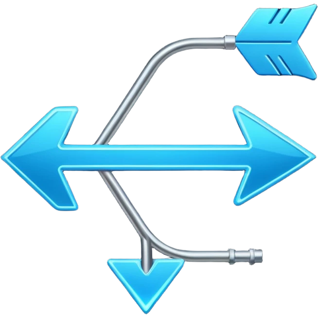 Create me an animated arrow that points down towards the bar emoji