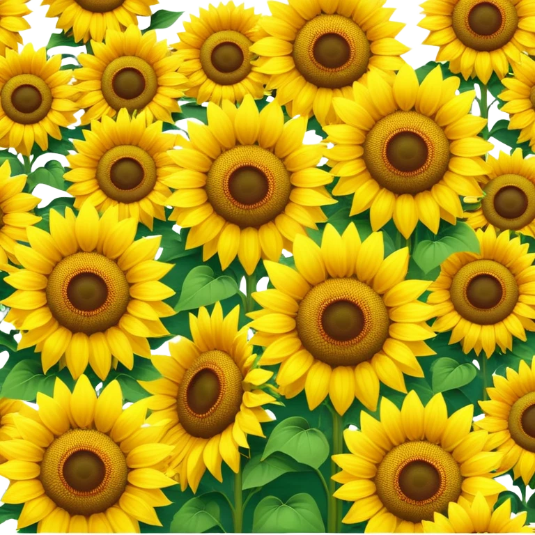 Sunflower field emoji