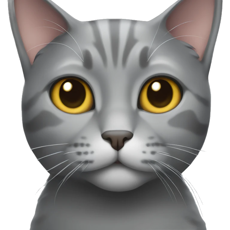gray cat british emoji
