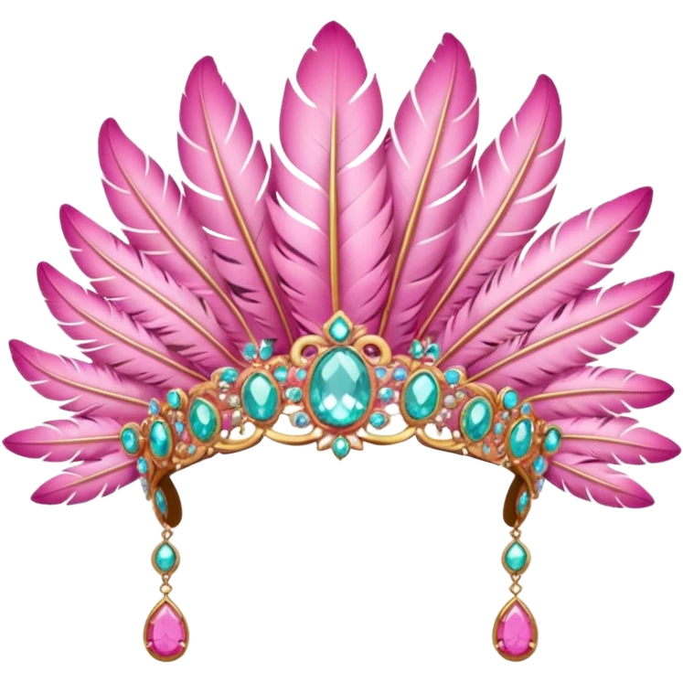 Pink Headpiece  emoji