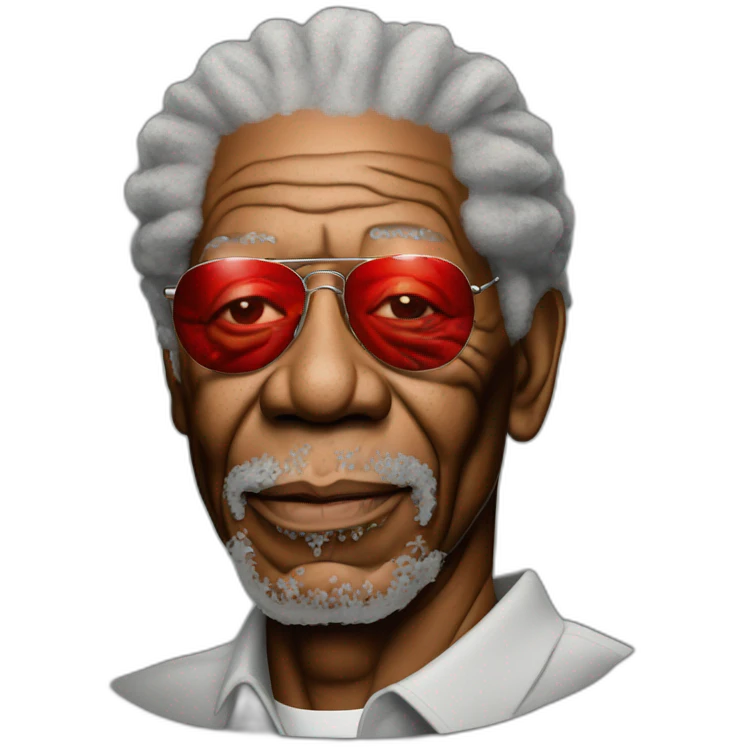 Morgan freeman smoke cannabis red eyes emoji