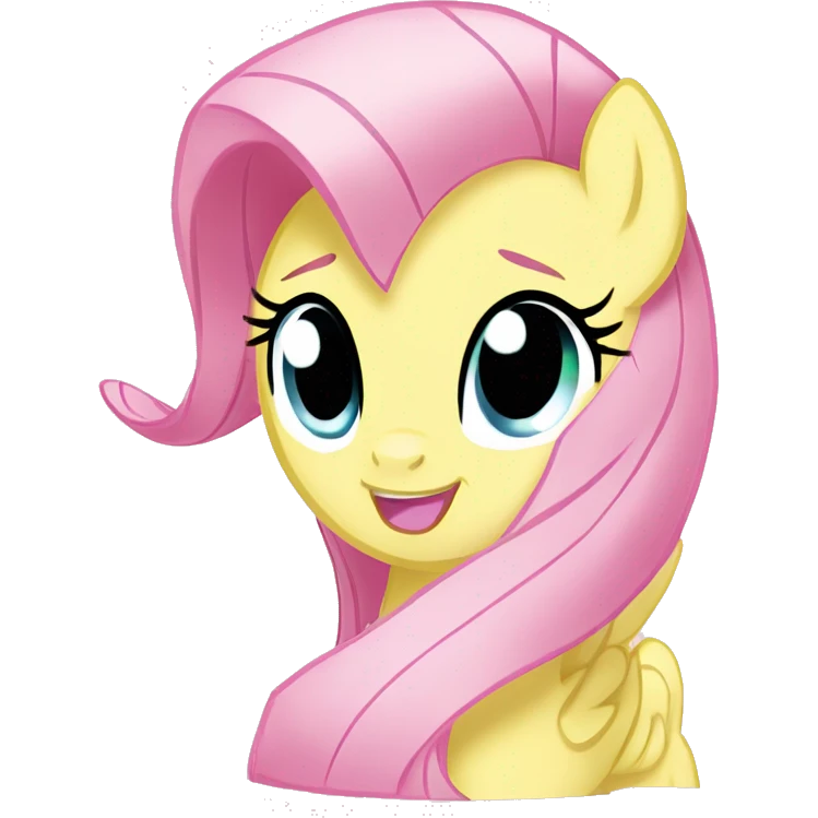 My little pony fluttershy emoji
