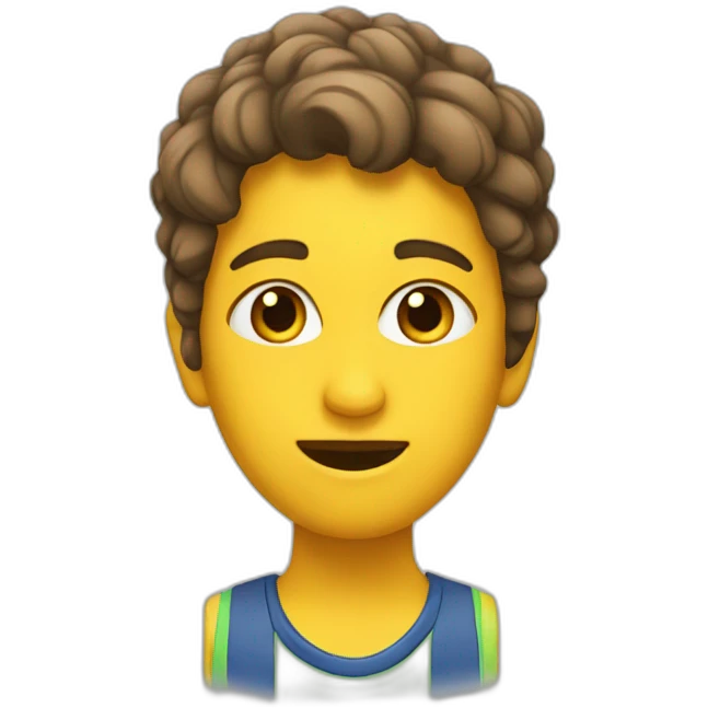 Tenista cinta en la cabeza emoji
