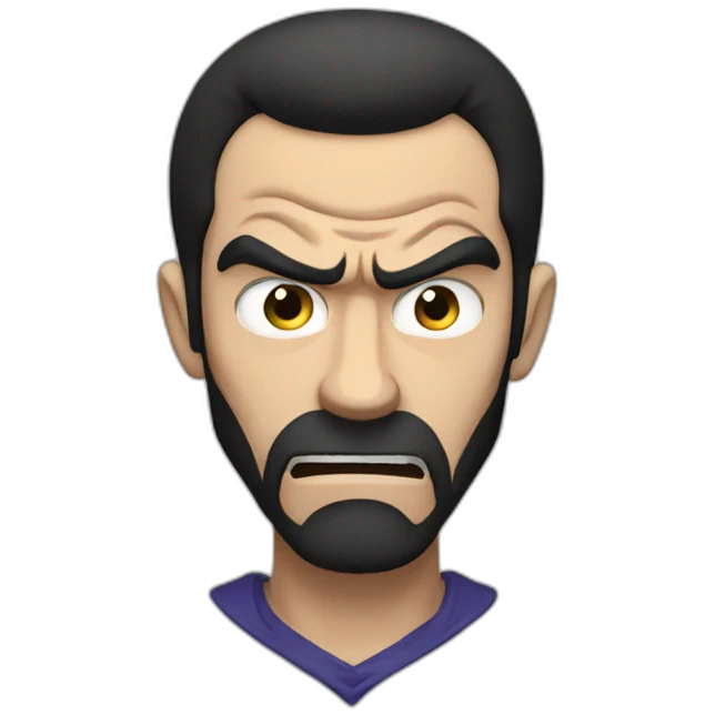 one peice lupin angry emoji