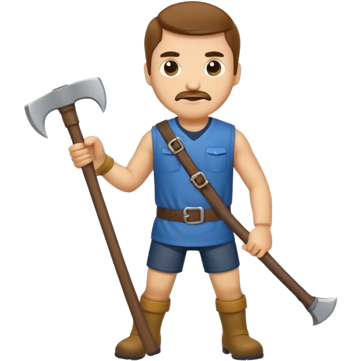 men with axe emoji