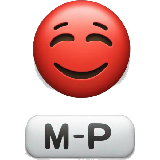 big red button with MEP on it emoji