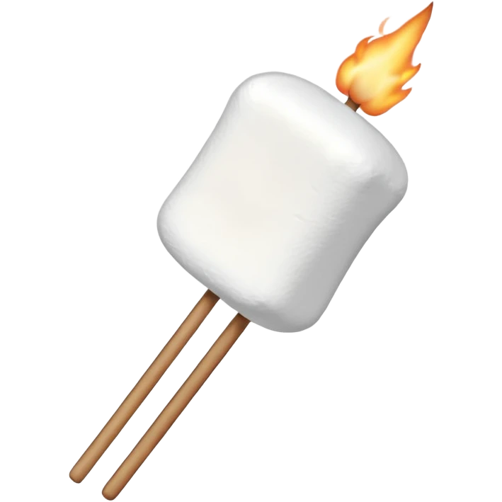 marshmallows on skewer emoji