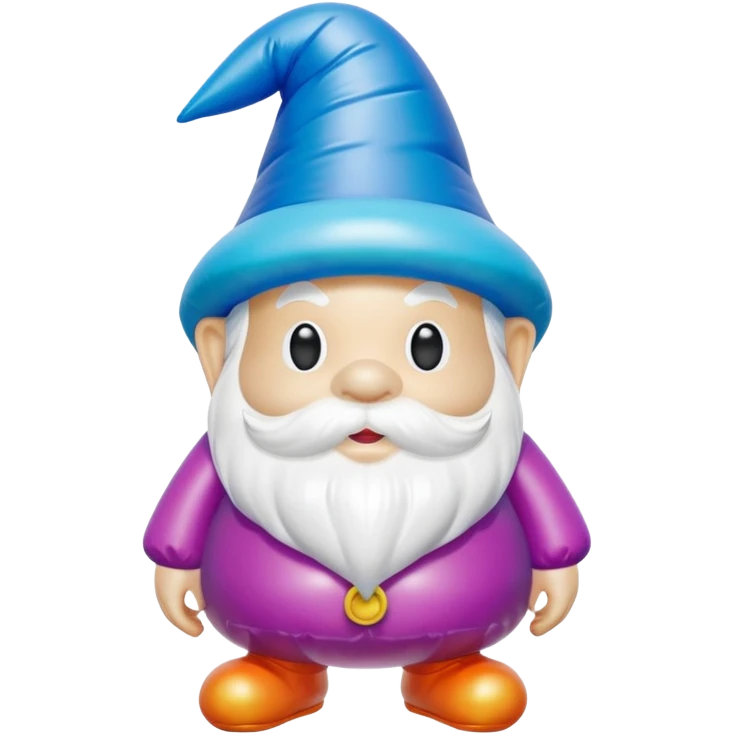   jeff koons inflatable puffy halloween gnome emoji