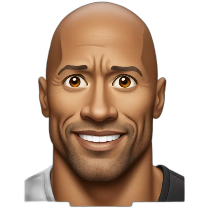 dwayne johnson emoji