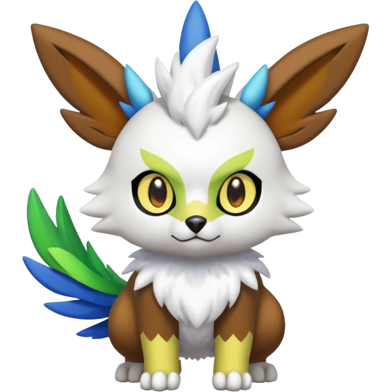 Gatomon-Pteromon-Electrike-Skiddo-fusion emoji