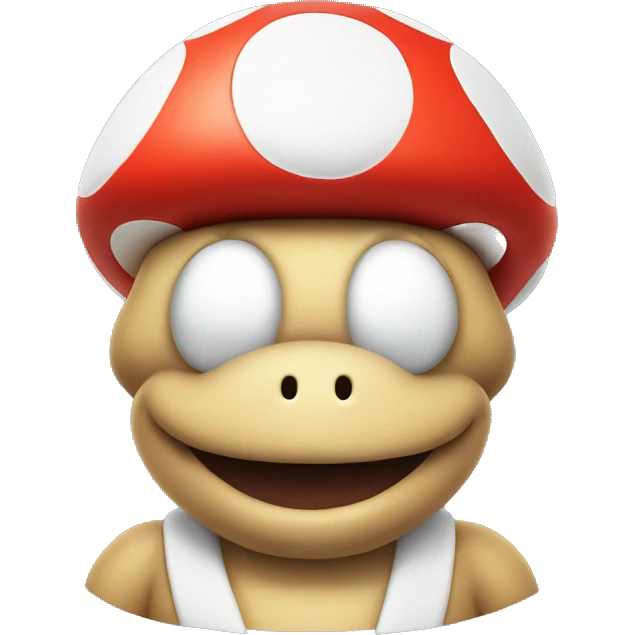 Toad Mario  emoji