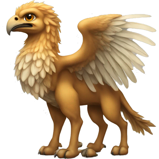 mythological creature, griffin emoji