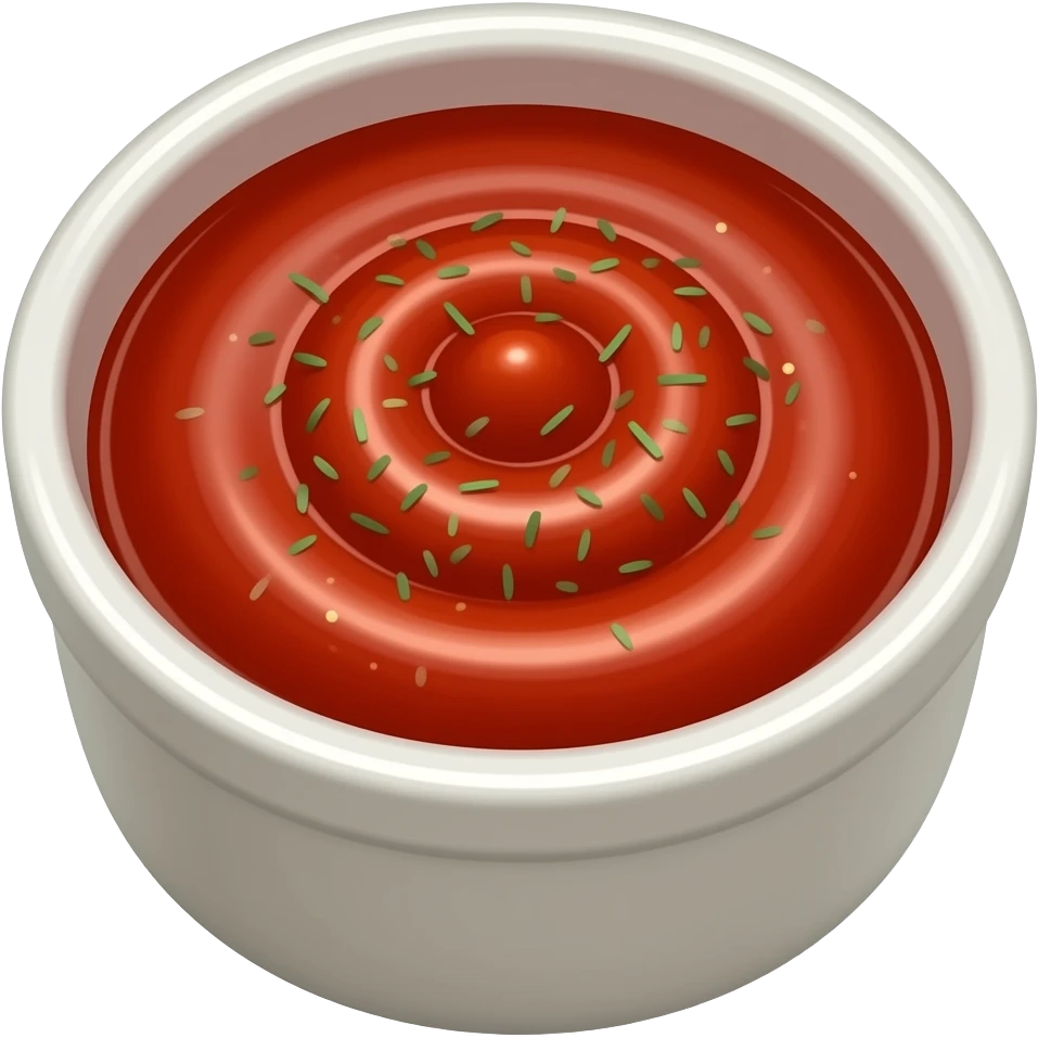 bowl of tomato sauce emoji
