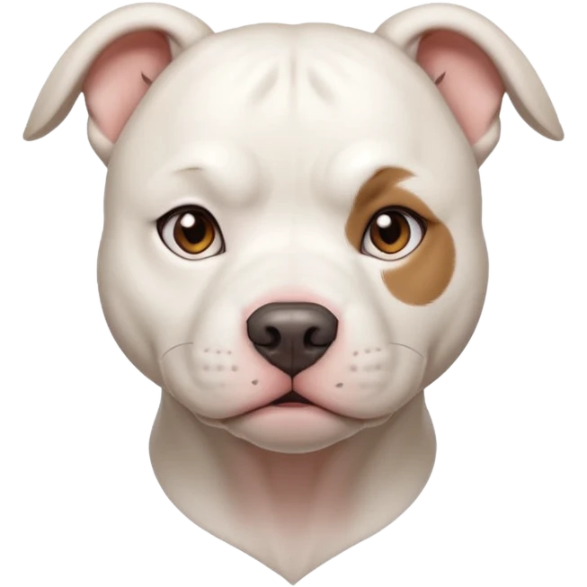 femail white pitbull emoji