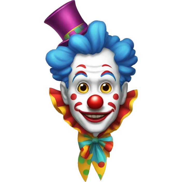 Clown classic emoji