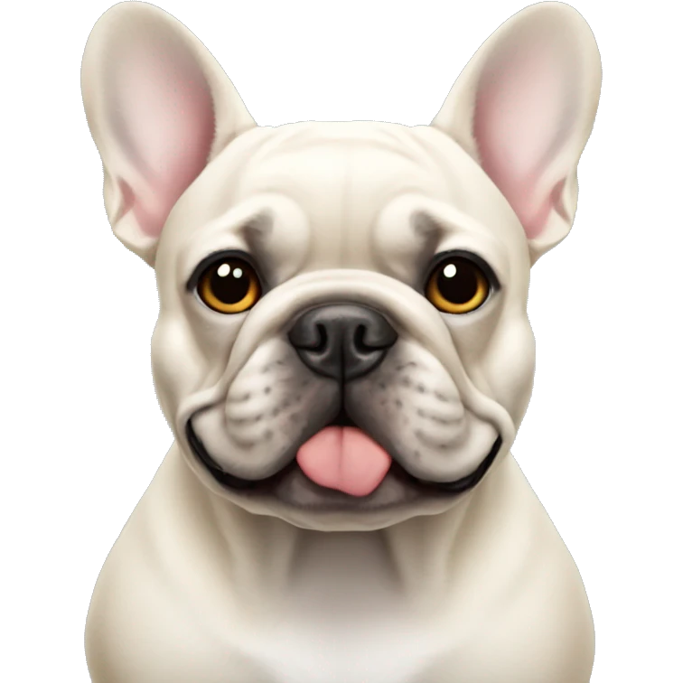 French bulldog  emoji