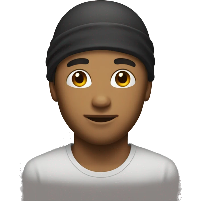 Hombre con durag emoji