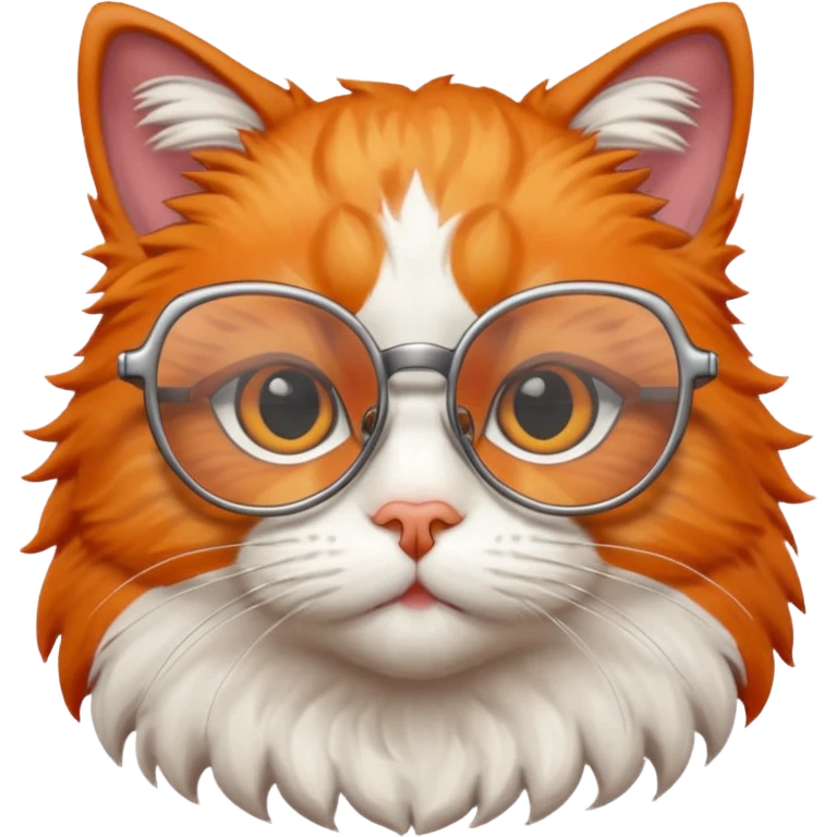 cat with glasses emoji