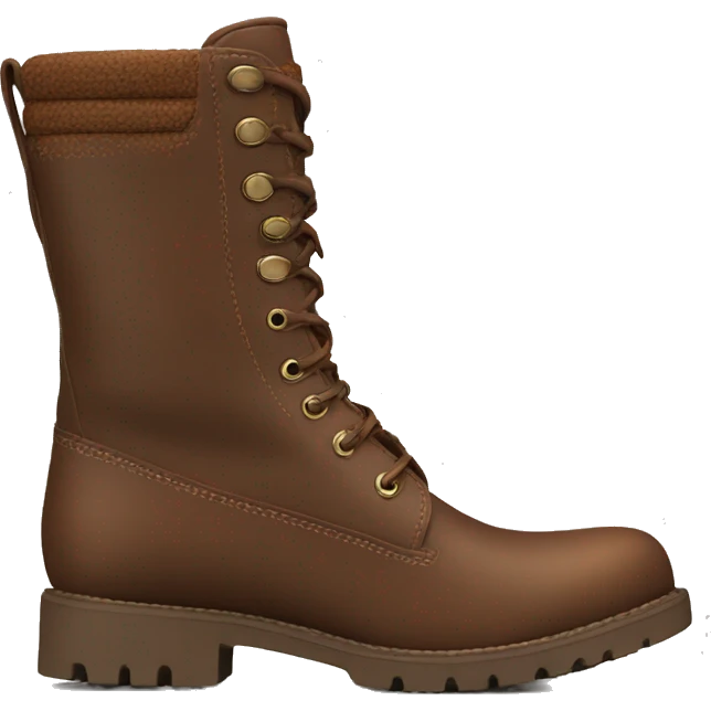 Boots Long in Brown for women  emoji