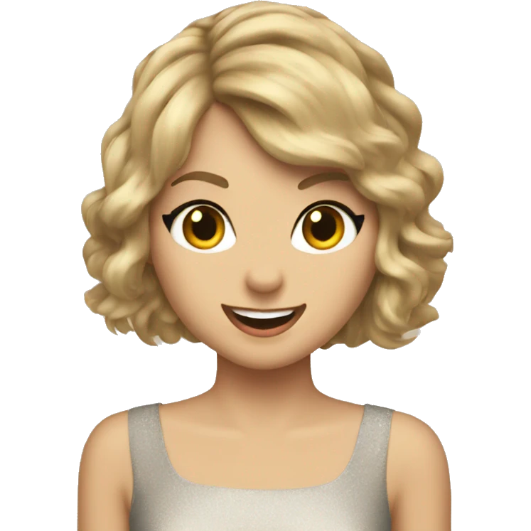 Taylor Swift happy  emoji