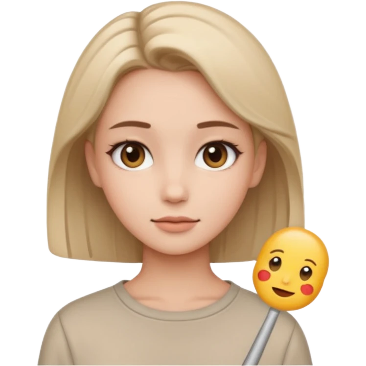 İt should give clean girl vibe it should be an emoji not a peope emoji