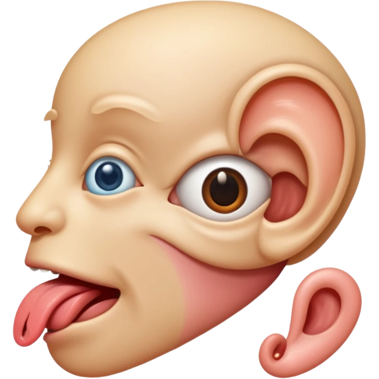 1.6 Sensory Organs 👂 👁️ 👅 emoji