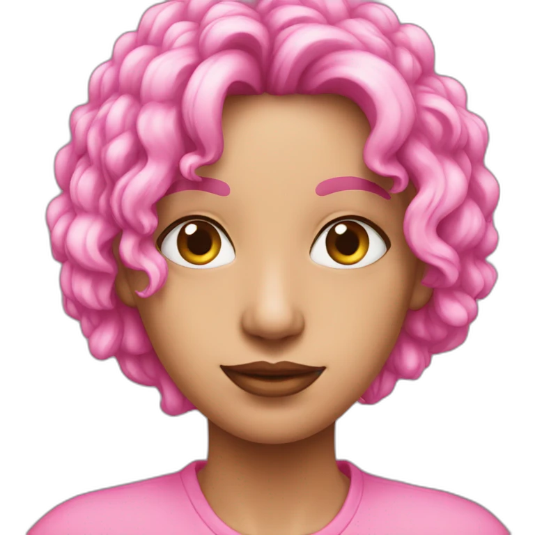 pink fallos emoji