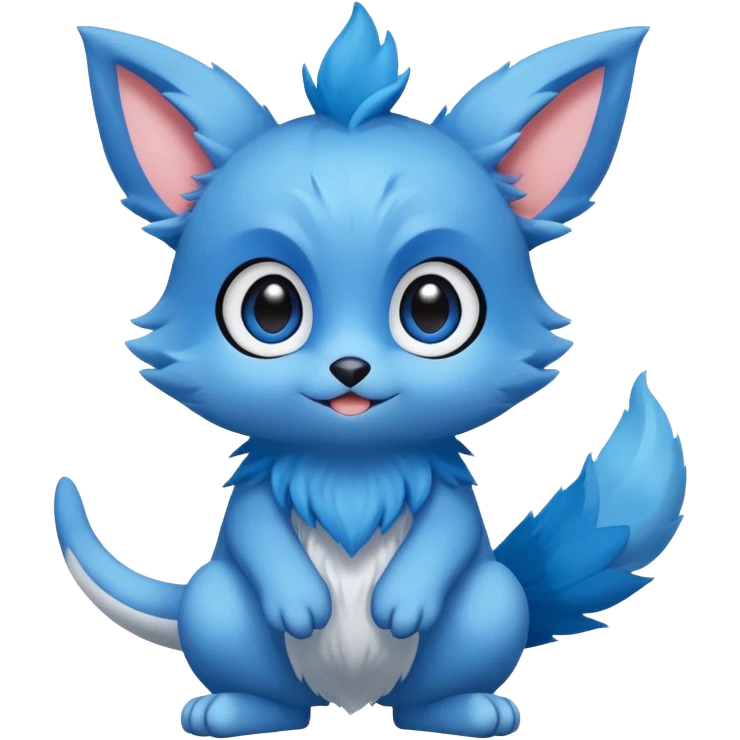 Cute cartoonic anime-Fantasy-Fakémon-creature (full body) emoji