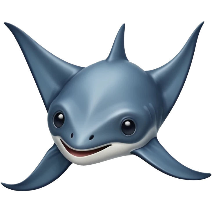 emoji of manta ray emoji