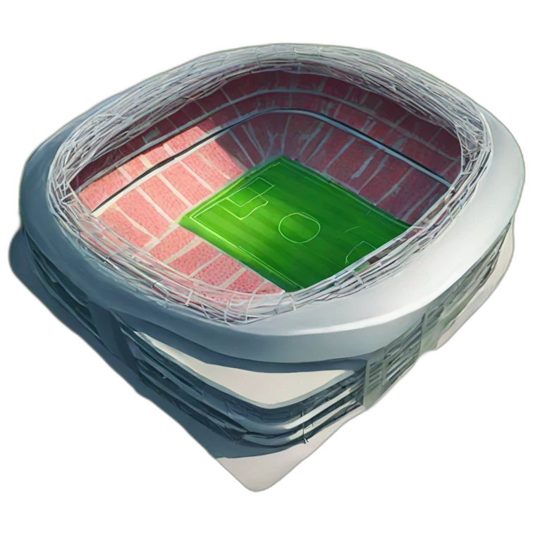 estadio de futebol emoji