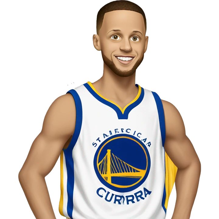 Stephen curry with an américain flag emoji