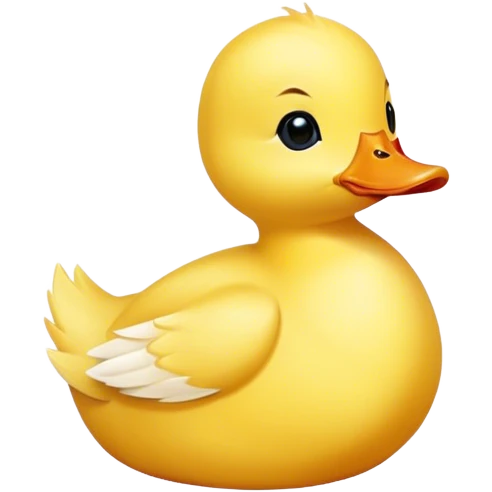 Very Light yellow baby duck  emoji