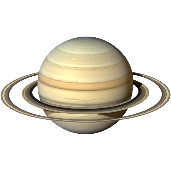 planet saturn with rings emoji