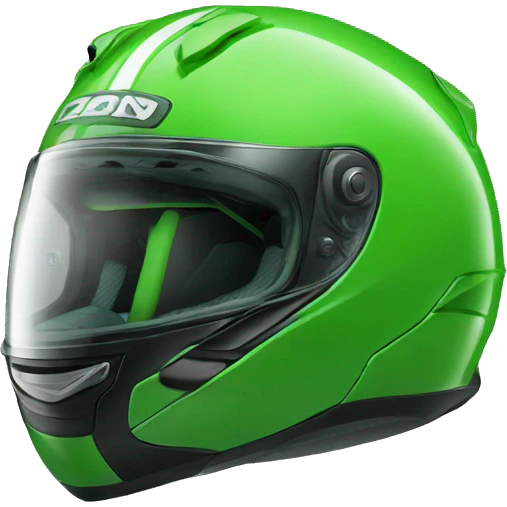 green motorbike emoji