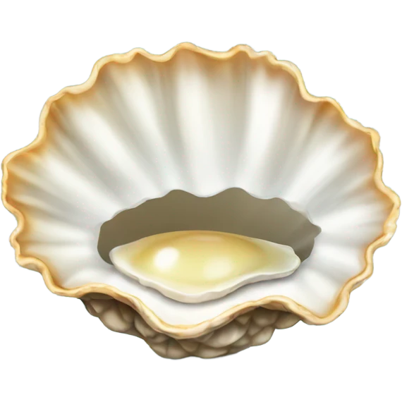 Cute oyster emoji