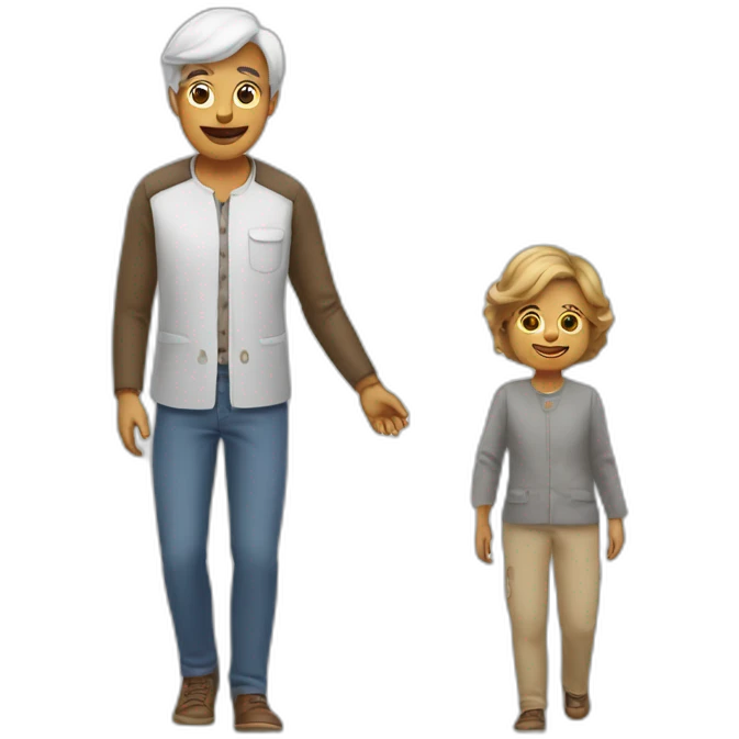 maman sure papa emoji