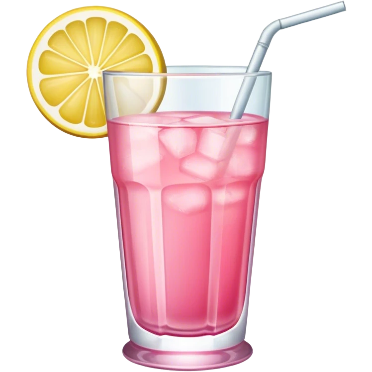Pink lemonade  emoji