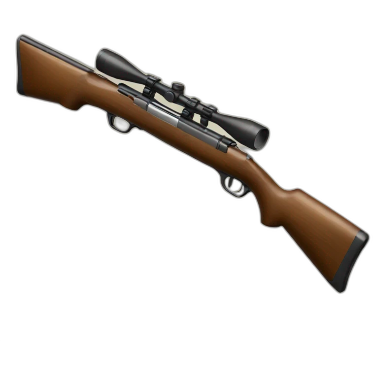 Hunting riffle emoji