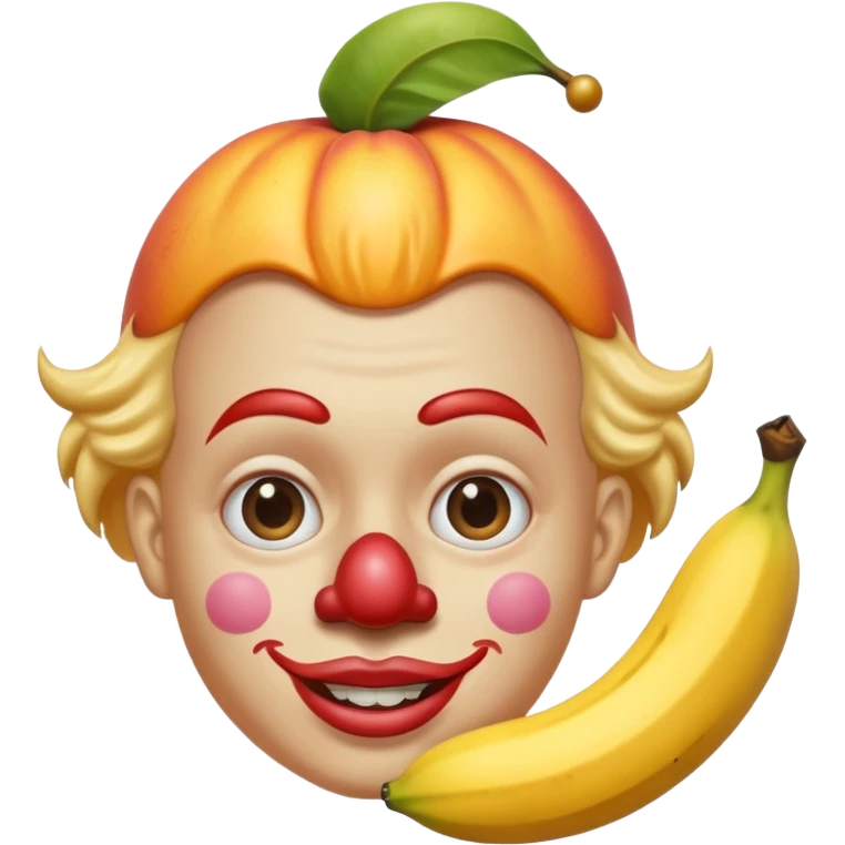 🍑🍌💩🤡 emoji