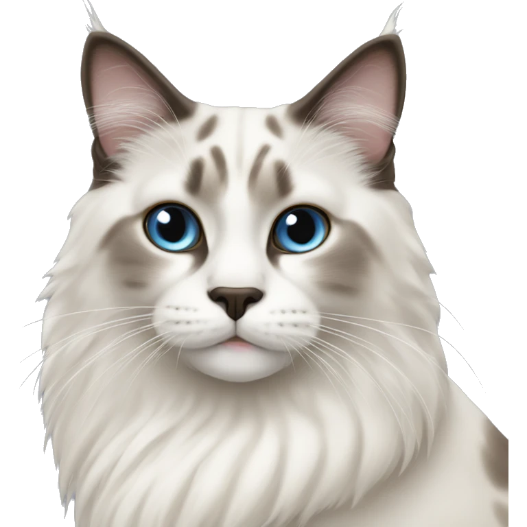 ragdoll cat seal lynx bicolor emoji