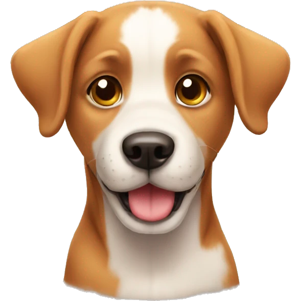 Cute dog emoji